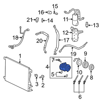 Ford OE - A/C Compressor