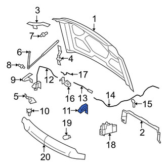 Ford OE - Hood Stop Buffer