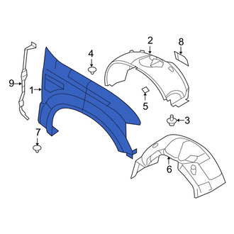 Ford OE - Front Left Fender