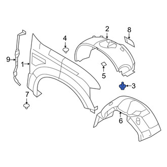 Ford OE - Fender Liner Screw