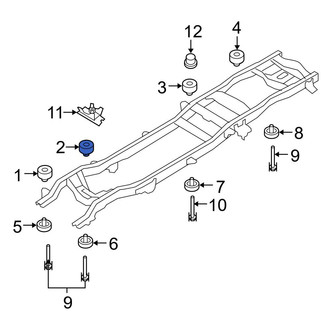 Ford OE - Upper Body Mount Cushion