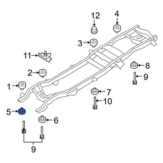 Ford OE - Lower Body Mount Cushion