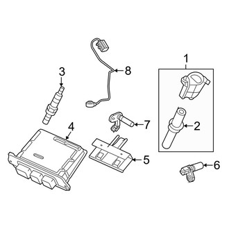 Ford OE - Electrical - Ignition System (Crew Cab 6.8L)
