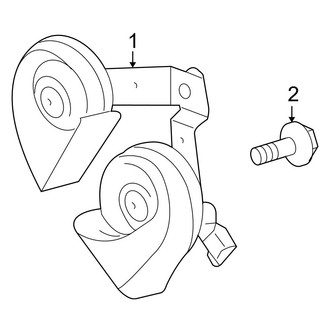 Ford OE - Electrical - Horn (Crew Cab)