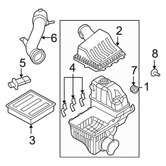 Ford OE - Engine - Air Intake (Crew Cab 6.8L)