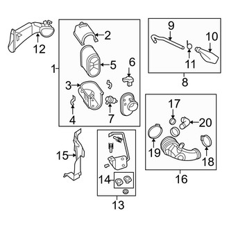 Ford OE - Engine - Air Intake (Crew Cab 6.4L)