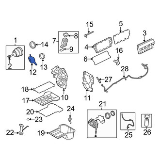 Ford OE - Engine Timing Cover Gasket