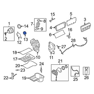 Ford OE - Front Engine Crankshaft Seal