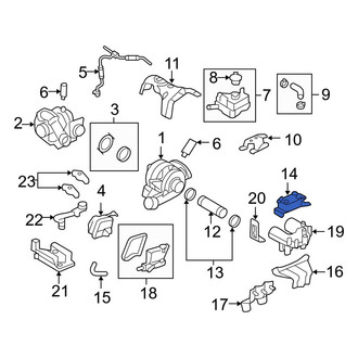 Ford OE - Fuel Cooler