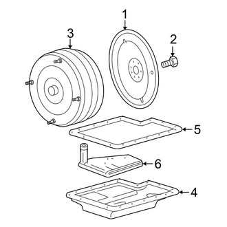 Ford OE - Transmission Components (Crew Cab Automatic Tr)