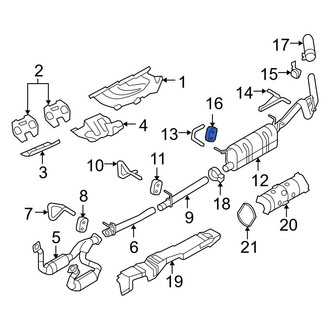 Ford OE - Exhaust System Hanger