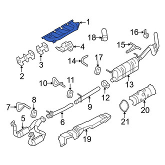 Ford OE - Left Exhaust Manifold