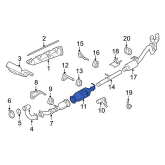 Ford OE - Diesel Particulate Filter (DPF)