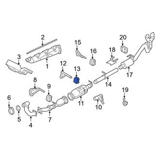 Ford OE - Exhaust System Hanger