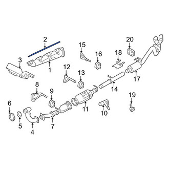 Ford OE - Exhaust Manifold Gasket
