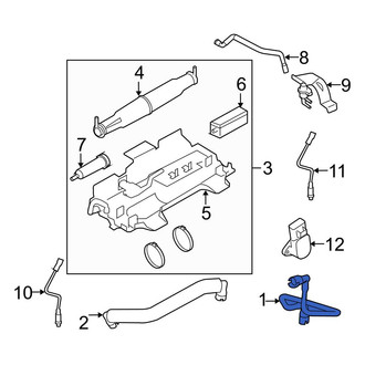 Ford OE - PCV Valve Hose