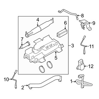 Ford OE - Emission System - Emission Components (Crew Cab 6.8L)