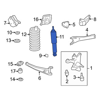 Ford OE - Front Suspension Shock Absorber