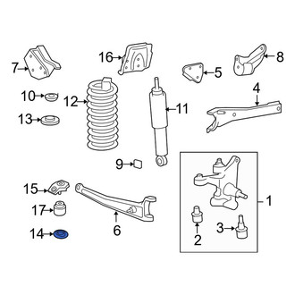 Ford OE - Coil Spring Insulator