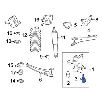 Ford OE - Front Lower Suspension Ball Joint