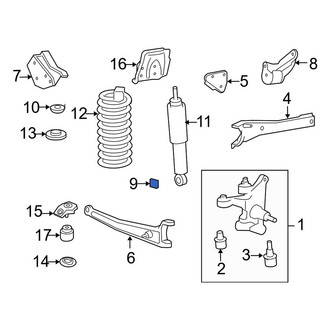 Ford OE - Front Axle Support Bushing