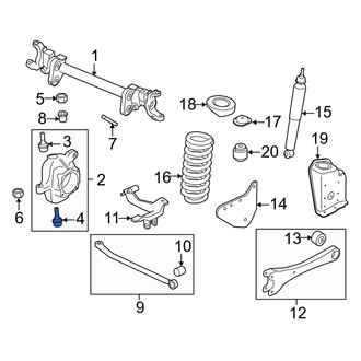 Ford OE - Front Lower Suspension Ball Joint