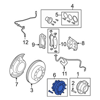 Ford OE - Front Wheel Hub