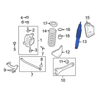 Ford OE - Front Suspension Shock Absorber