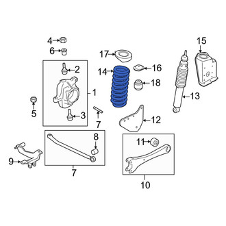 Ford OE - Front Coil Spring