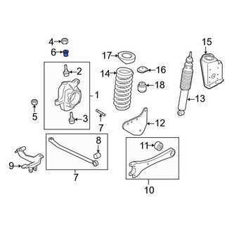 Ford OE - Front Alignment Camber Adjusting Eccentric