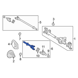 Ford OE - Front Left Drive Axle Shaft