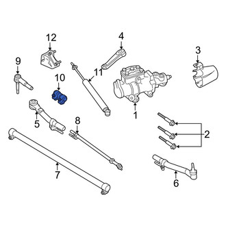 Ford OE - Steering Tie Rod End Adjusting Sleeve