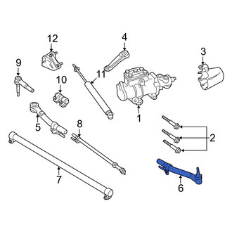 Ford OE - Left Outer Steering Tie Rod End