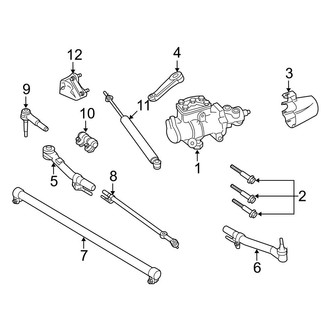 Ford OE - Steering Gear & Linkage (Crew Cab)