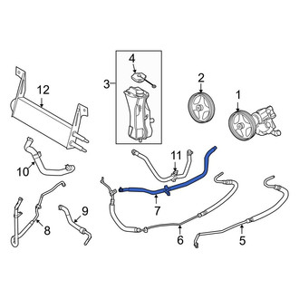 Ford OE - Power Steering Pressure Hose