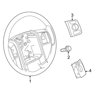 Ford OE - Steering Wheel & Trim (Crew Cab)