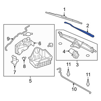 Ford OE - Left Wiper Arm