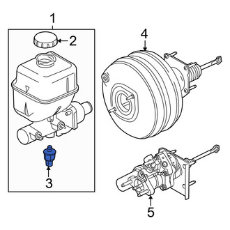 Ford OE - Brake Fluid Pressure Sensor