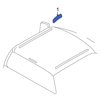 Ford OE - Left Roof Molding