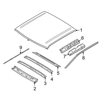 Ford OE - Cab - Roof & Components (SuperCab)