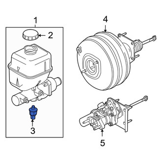Ford OE - Brake Fluid Pressure Sensor