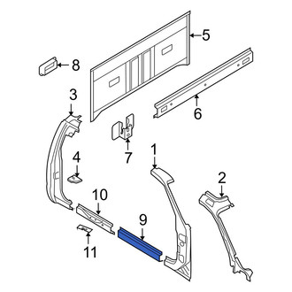 Ford OE - Front Left Rocker Panel