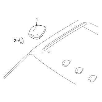 Ford OE - Cab - Roof Lamps (SuperCab)
