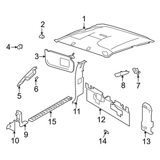 Ford OE - Cab - Interior Trim (SuperCab)