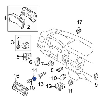 Ford OE - 12 Volt Accessory Power Outlet Housing