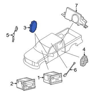Ford OE - Rear Speaker