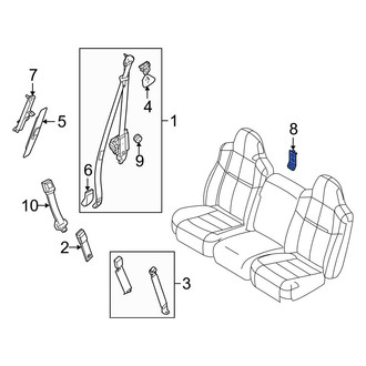 Ford OE - Child Restraint Anchor Plate