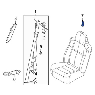 Ford OE - Child Restraint Anchor Plate