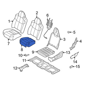 Ford OE - Front Left Seat Cushion Pad