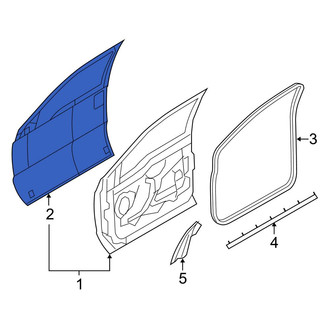 Ford OE - Rear Left Outer Door Outer Panel